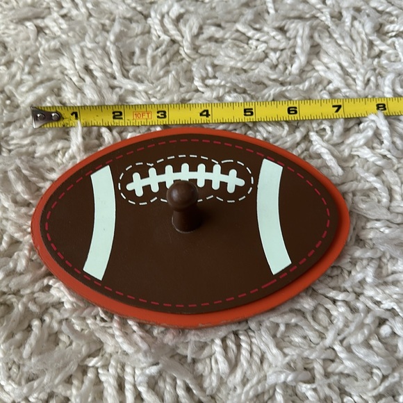 Football Shaped Wall Hooks - Picture 4 of 7